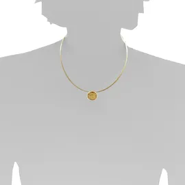 Ostsee-Schmuck Gleiter-Frouke 16 mm Gold/Gold