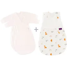 Träumeland Babyschlafsack 3tlg. Set LIEBMICH, Design Dinolino (3 tlg) bunt 50/56
