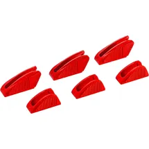 Knipex Schutzbacken Kunststoff rot