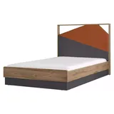 xl moebel gmbh Kinderbett 120 x 200 cm Holz grau