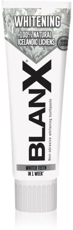 BlanX Whitening Zahnpasta für schonendes Bleichen und zum Schutz des Zahnschmelzes 75 ml