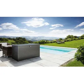Biohort Freizeitbox 160 High 83 cm x 159 cm x 79 cm dunkelgrau-metallic