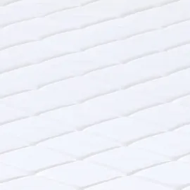 vidaXL Matratze Schaumstoff Mittelweich 140x190 cm