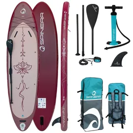 Spinera SUP Board Set Suprana 10,8 325 x 86 x 15 cm rot