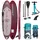 Spinera SUP Board Set Suprana 10,8 325 x 86 x 15 cm rot