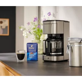 Tchibo Let‘s Brew Elegant Filterkaffeemaschine schwarz/silber
