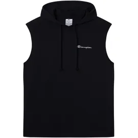 Champion Hoodie ICONS CONTRAST Jersey Schwarz L