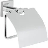 Evenes Papierrollenhalter Elean mit Deckel, Messing verchromt