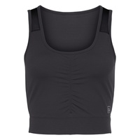 LASCANA ACTIVE Crop-Top Damen schwarz Gr.XS (32/34)