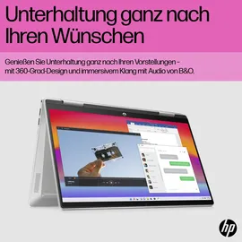 HP Pavilion 14-ek1274ng«, Natural Silver, Core i7, Iris Xe Graphics, 512 GB SSD, silberfarben