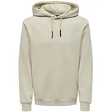 Only & Sons Hoodie ONSCERES Beige XXL
