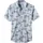 Beachtime Hawaiihemd »Regular fit«, Kurzarm, Freizeithemd mit Palmenprint, reine Baumwolle, Gr. S (37/38) N-Gr, blau-bedruckt, , 67525506-S N-Gr