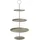 Boltze Etagere Samona beiges Metall Höhe ca. 60 cm