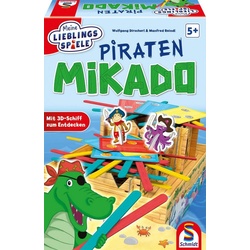 Schmidt Spiele Spiel, Kinderspiel Geschicklichkeitsspiel Piraten Mikado 40647