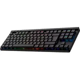 Logitech G515 LIGHTSPEED TKL Linear, Gaming Tastatur, Mechanisch, Sonstiges, kabellos, Black