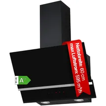 Amica Umluft Dunstabzugshaube 60 cm Schwarz