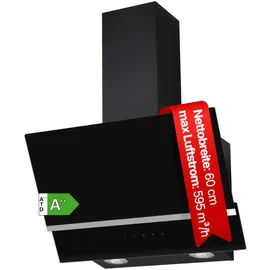 Amica Umluft Dunstabzugshaube 60 cm Schwarz