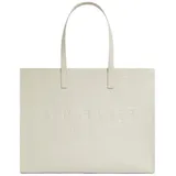 Ted Baker Allicon Croc Effect Schultertasche Synthetik Ivory
