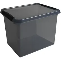 sunware perfectly organised Aufbewahrungsbox Comfort Line 52 l 1-tlg. grau transparent