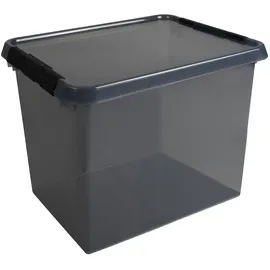 sunware perfectly organised Aufbewahrungsbox Comfort Line 52 l 1-tlg. grau transparent