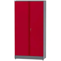 KÜPPER Hochschrank Stahl 91x180x45 cm rot