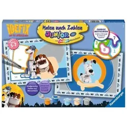 RAVENSBURGER 20156 Malen nach Zahlen Abenteuer mit Idefix