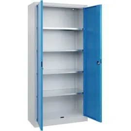 C+P Werkstattschrank Basis PLUS, 1950x930x400mm, 7035/5012