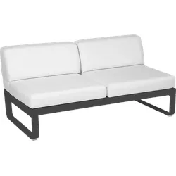 Fermob Bellevie 2 Sitzer Lounge Modul Mitte Aluminium