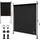 VOUNOT Klemmmarkise 100 x 310 cm anthrazit