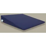 nudischer Keilkissen Keilkissen, Sitzkeil, Rückenkissen, Deutsche PRODUKTION, Hart blau