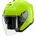 SHARK Motorradhelm SKWAL JET BLANK Toxic Green G03 XL