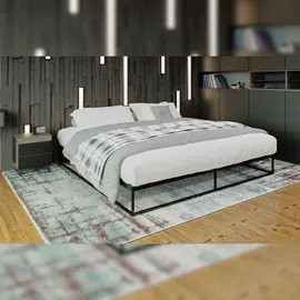 CLP Metallbett Scala Mit Lattenrost I Modernes Bett Mit Stabilem Gestell