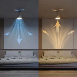 Philips Olas 132 cm 35 W Weiß/Braun