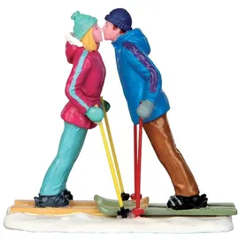 Lemax First Ski Date Weihnachtsdorf mehrfarbig