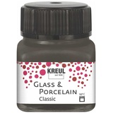 Kreul 16226 - Glass Porcelain Classic dunkelbraun, 20 ml