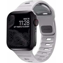 Nomad Sport Armband V2 45mm/44mm/42mm Lunar Grau