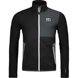 Ortovox Herren Fleece Jacke (Größe L, schwarz)
