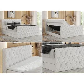 MKS Miren King Duo 120 x 200 cm H3 Weiß