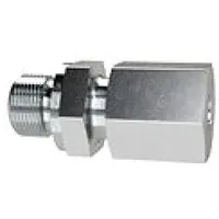 Riegler Gerade Einschraubverschraubung, M10 a., Rohr-Ø 6, Stahl verz.,