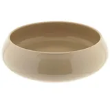 Almina Lissa Bonna Biscuit Servierschale Beige 22 x 7 cm