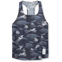Puma Damen X Saysky Singlet AOP blau