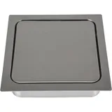 LAMP LAMP® Einwurfklappe gedämpft eckig 170 x 170 mm Edelstahl