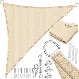 Kesser Sonnensegel 4,2 x 4,2 x 6 cm Creme HDPE 2 St.