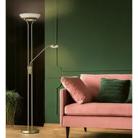 Fischer & Honsel Pool TW DH 32x182 cm gold Stehlampe Leseleuchte - Gold