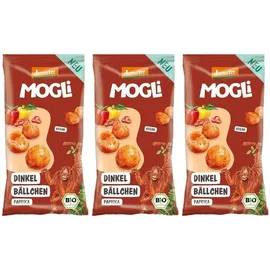 Mogli Dinkel Bällchen Paprika 6 x 40 g