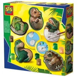 SES Gießen und anmalen - Dino-Eier