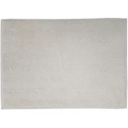 Badematte FRAMSOHN FROTTIER "Ocean Bio", grau (oxford), H:12mm, Baumwolle, Badematten, hergestellte Badematte auch Österreich, aus Bio Baumwolle