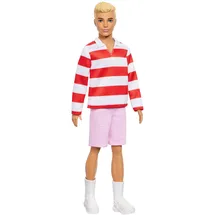 Barbie Fashionistas Puppe Ken Doll Red and White Stripes