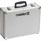 Meister Craft Meister Werkzeugkoffer leer, 395 x 300 x 130 mm - Verstärkter Rücken - Individuelle Fachaufteilung - Abschließbar/Werkzeugkiste/Organizer/Alu-Koffer leer / 9095330