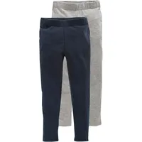 Kidsworld Leggings »2er Pack Leggings« für kleine Mädchen, blau